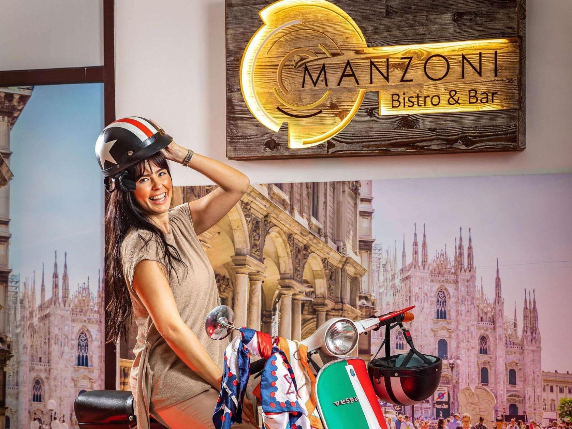 풀만 두바이 쥬메이라 레이크 타워 외부 사진 Manzoni Bistro & Bar